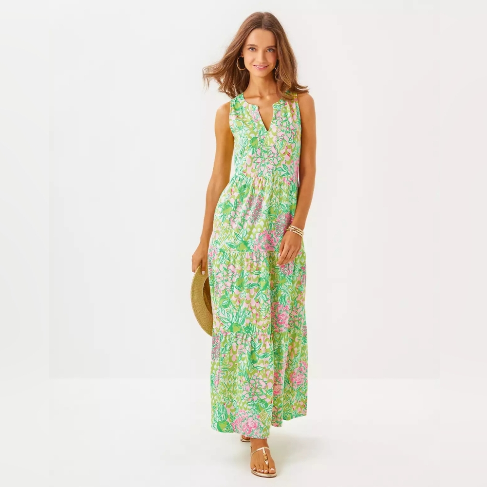 NWOT Lilly Pulitzer Sydnee Maxi Dress - M - Picture 3 of 3